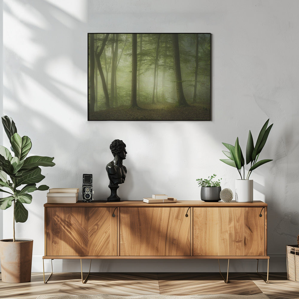 Mysterieuze lentemorgen | Poster