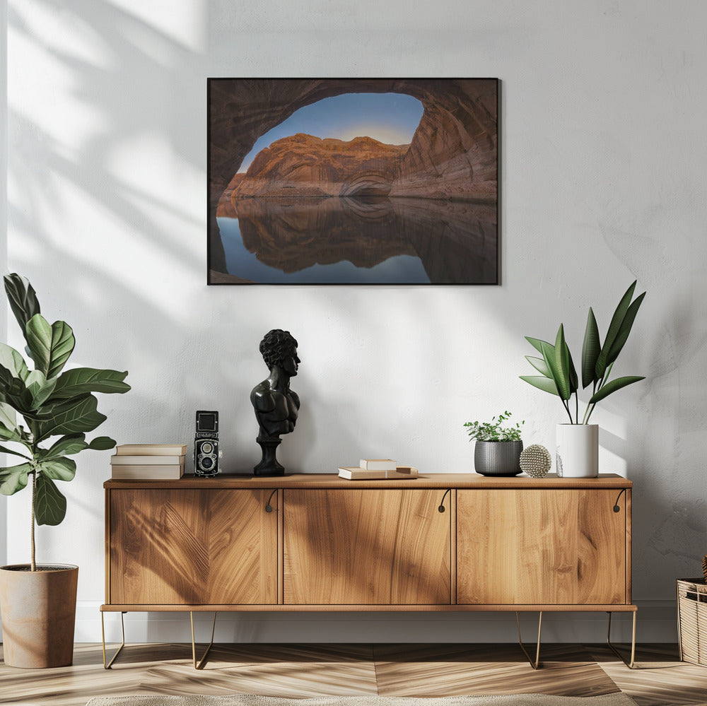 Kathedraal in de woestijn | Poster