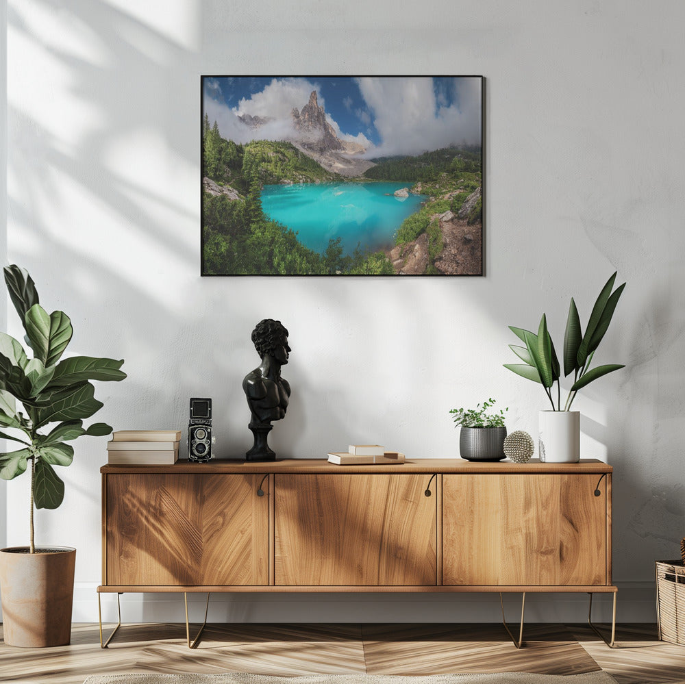 Veneto - Lago di Sorapis-panorama | Poster