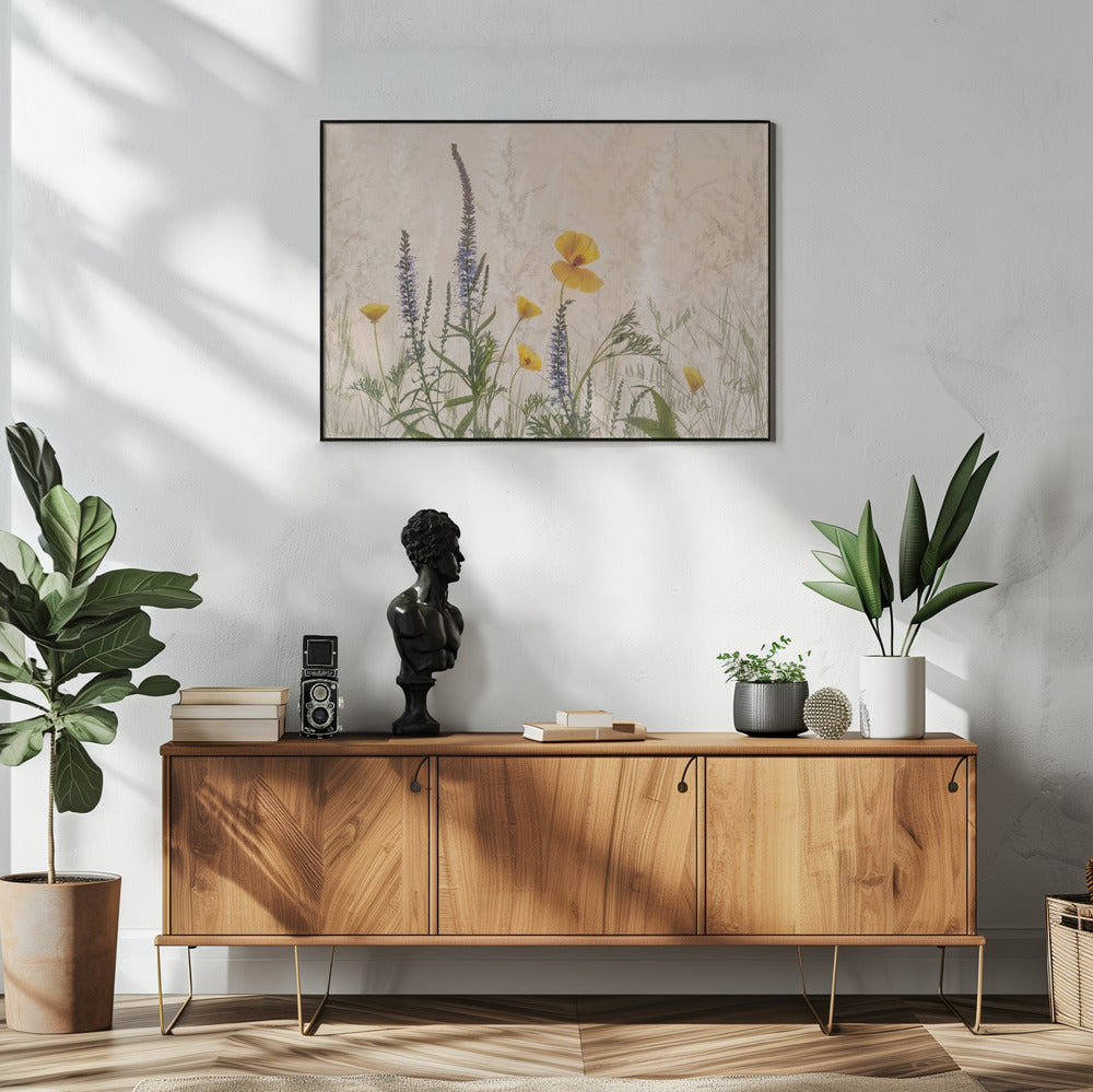 Dromen van bloemen | Poster