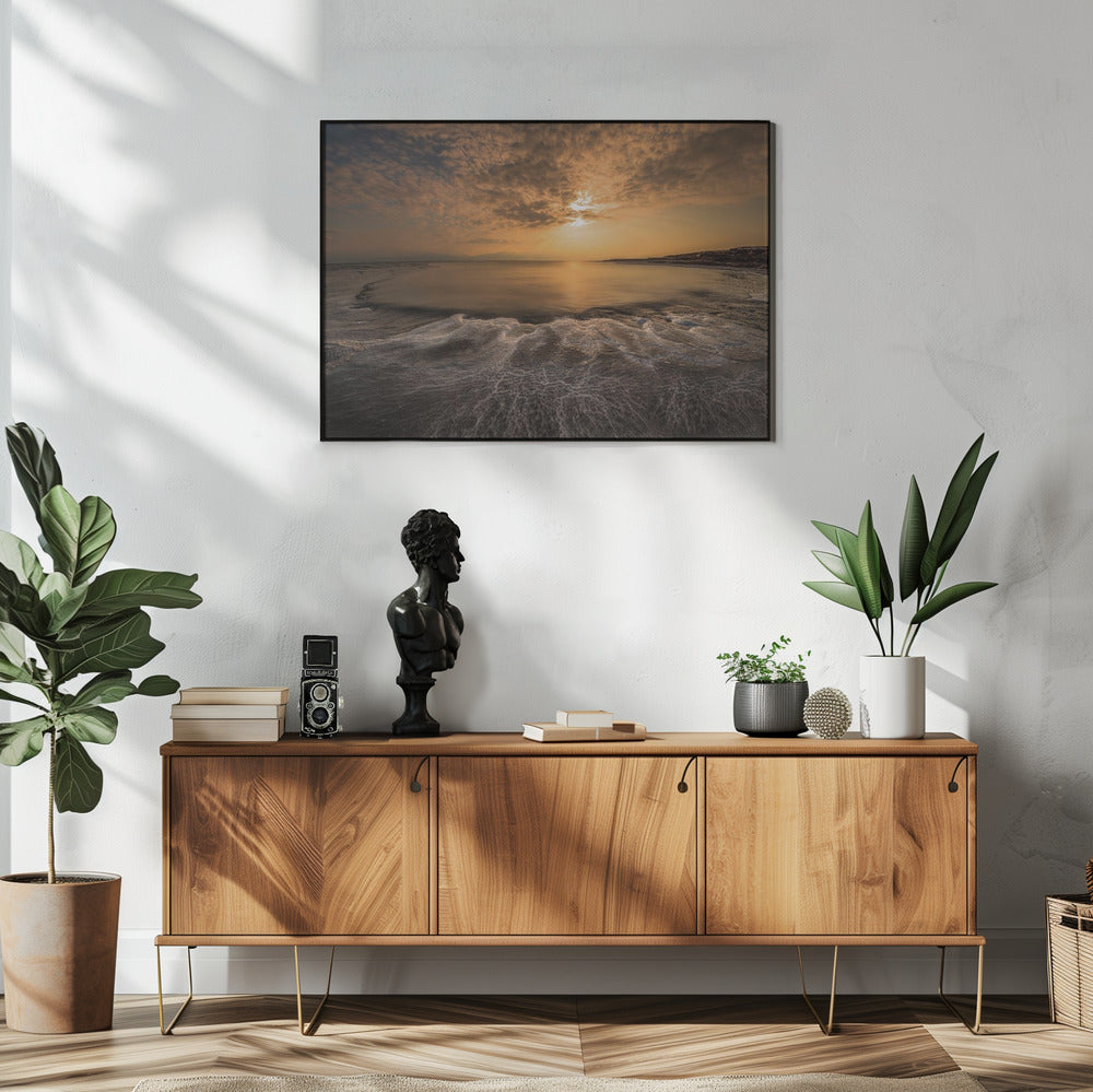 Structuur van zout | Poster