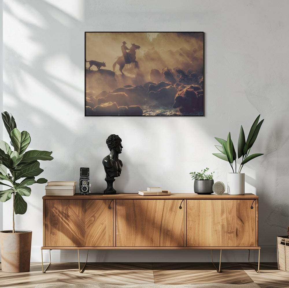 De buffelherder | Poster