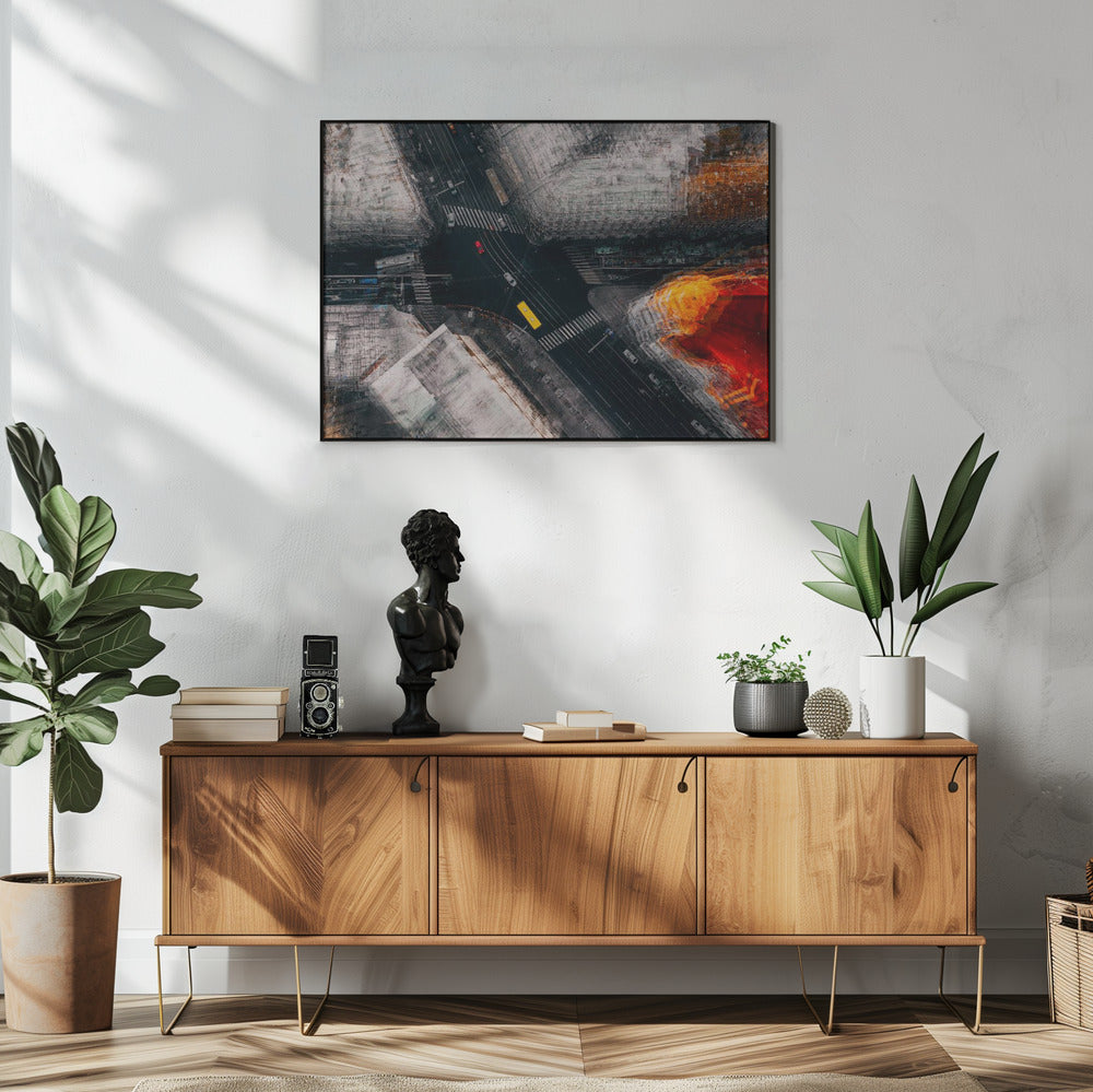 Moscow crossroad | Poster