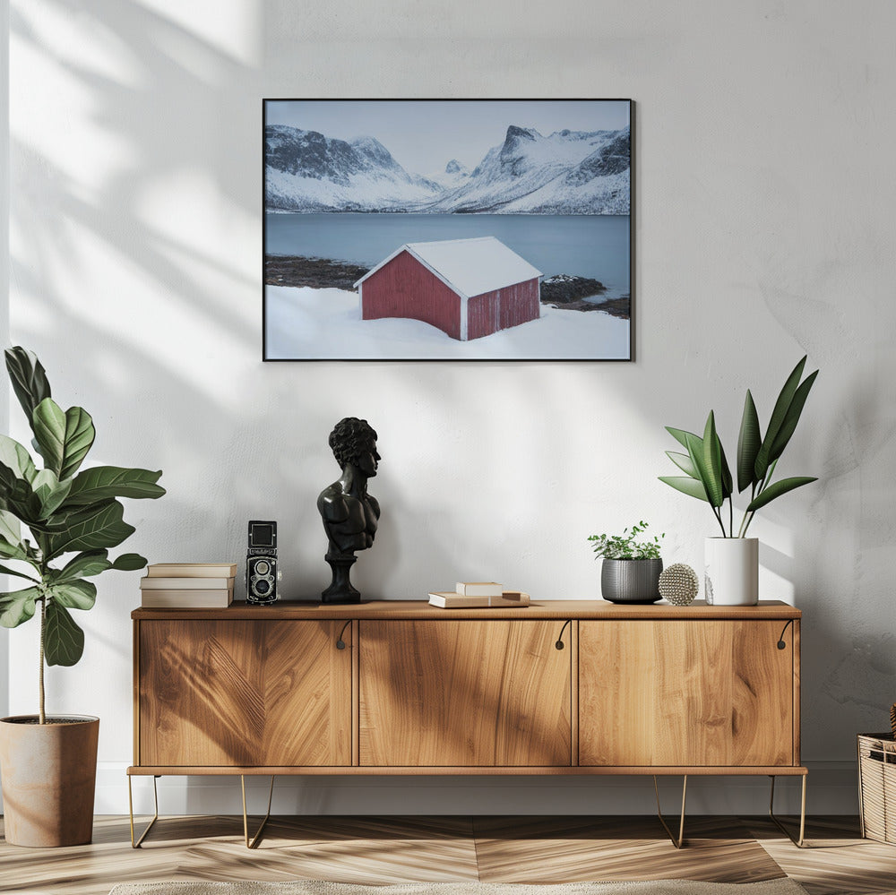 Rode hut | Poster