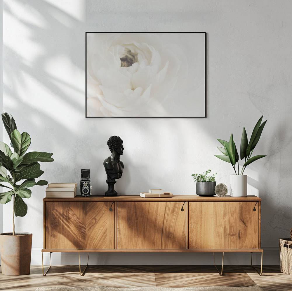 Witte Bloem 02 | Poster