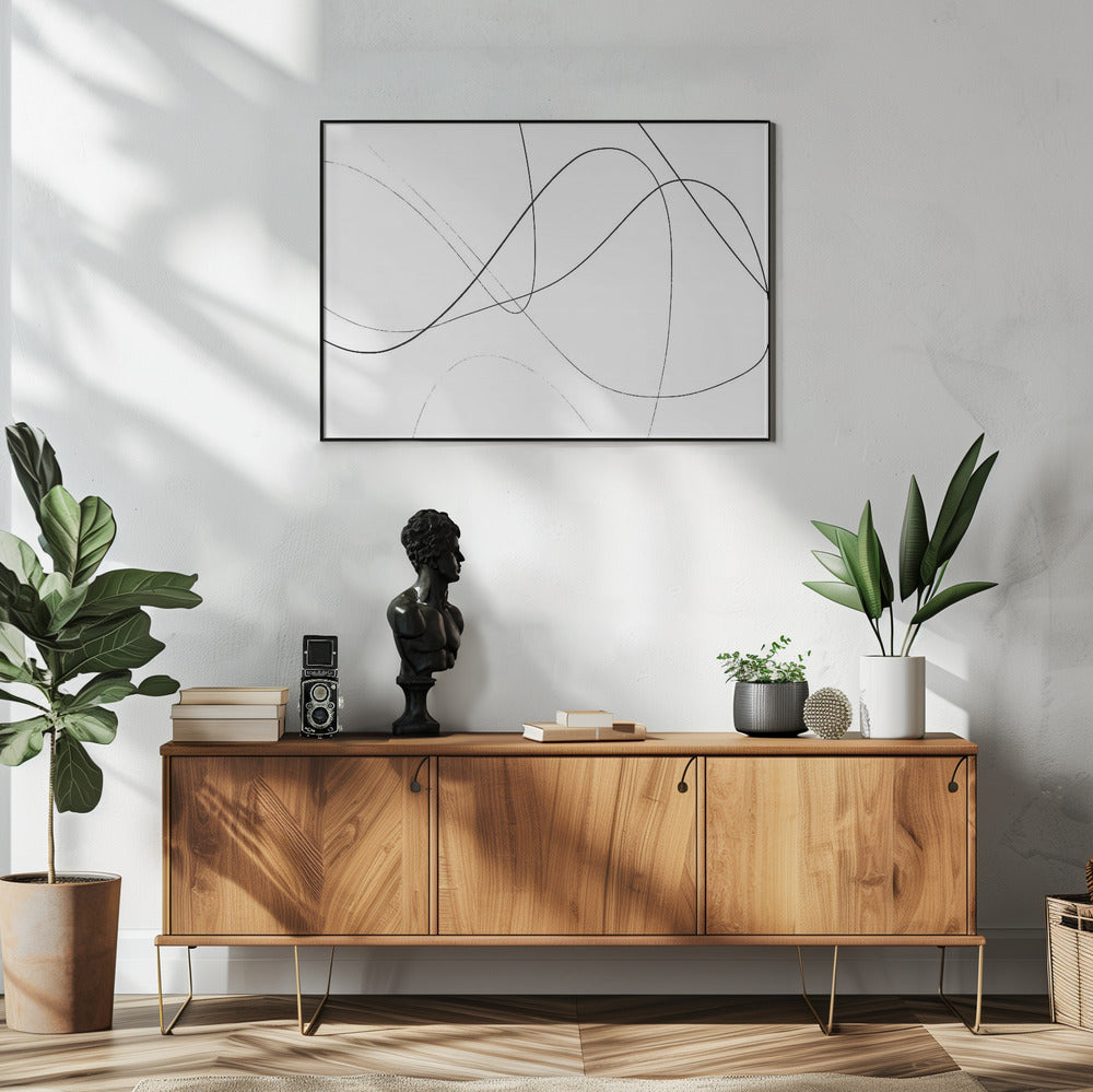 Losse lijnen | Poster
