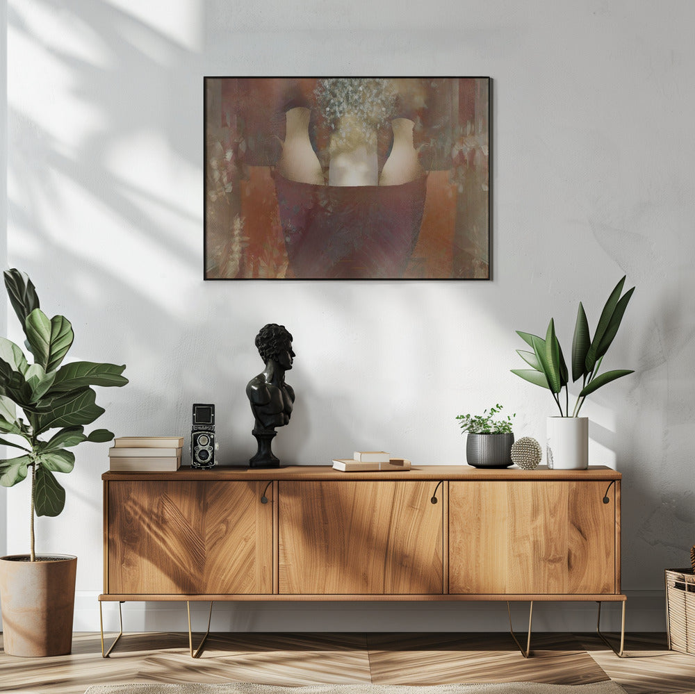 Drie vazen | Poster
