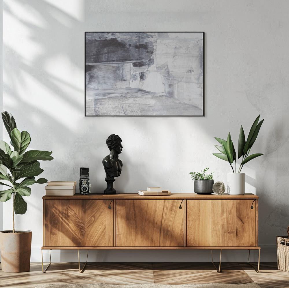 Monochrome sereniteit | Poster