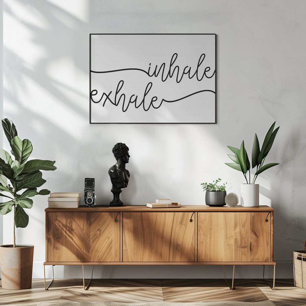 Inademen x Uitademen | Poster