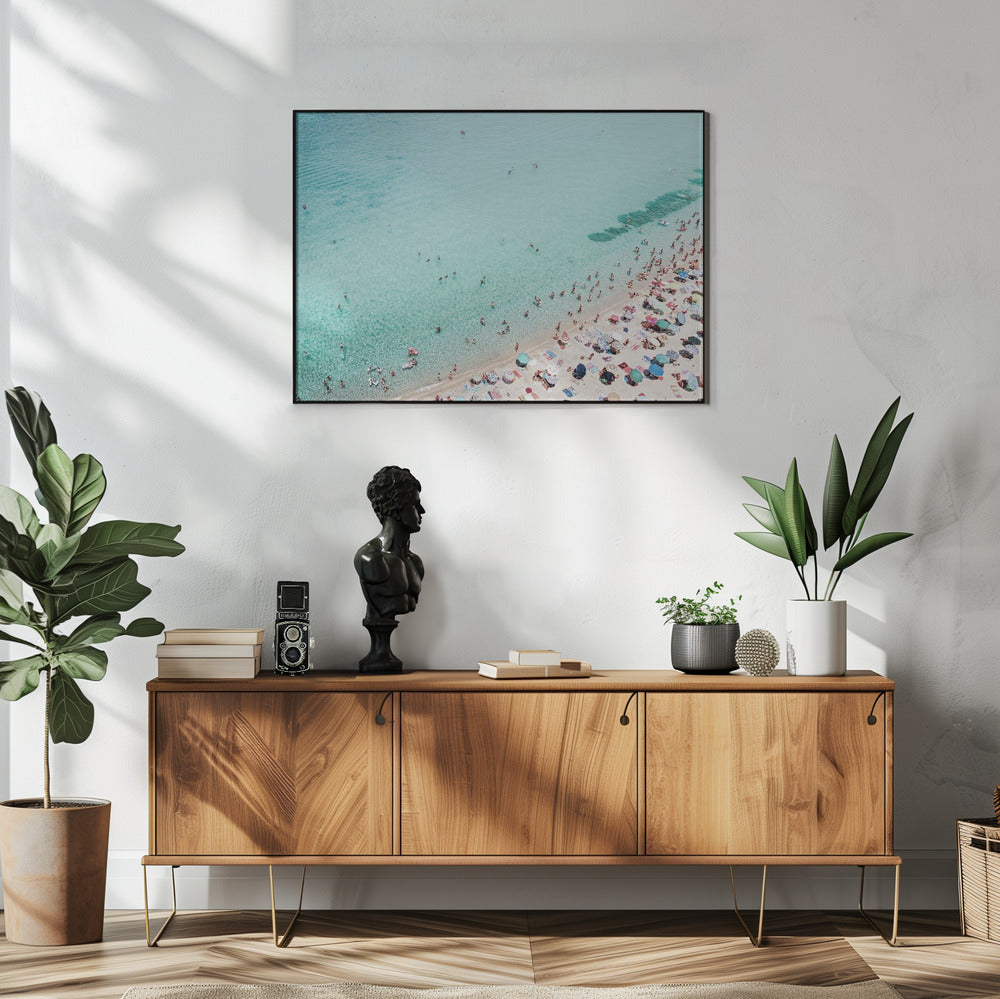 Busy Beach | Poster