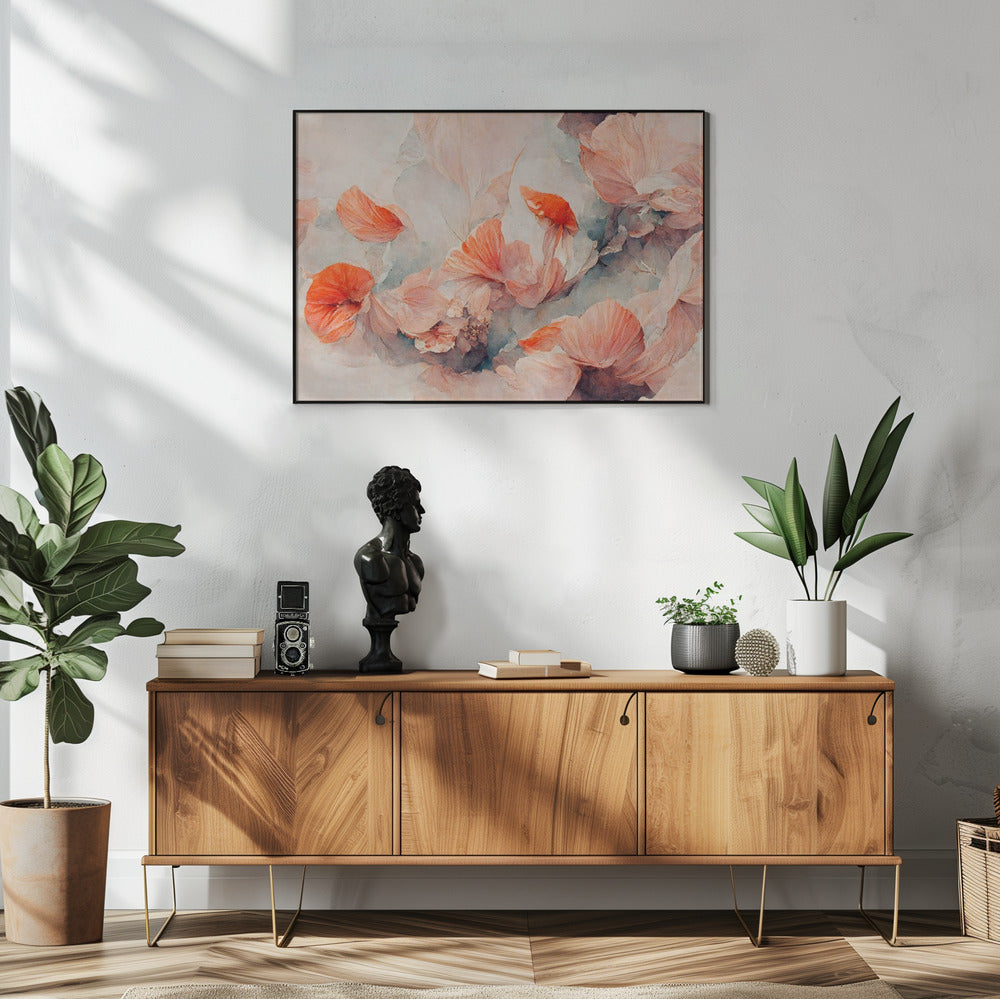 Bloemblaadjesfluisteringen | Poster