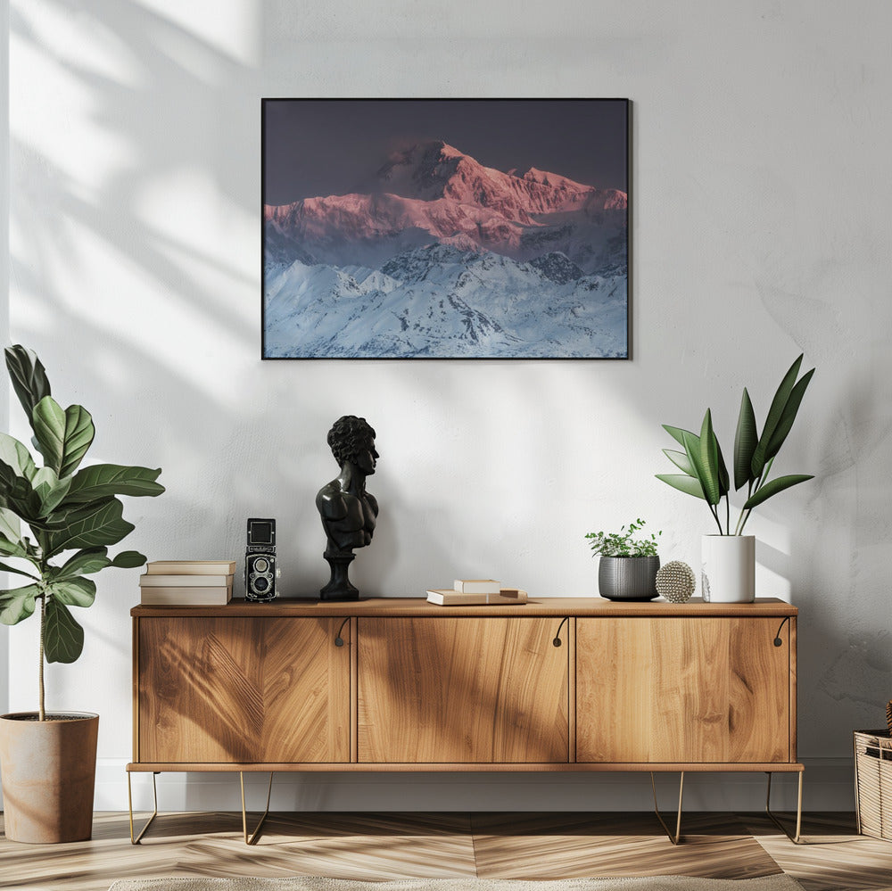 Panorama van Mount Denali | Poster