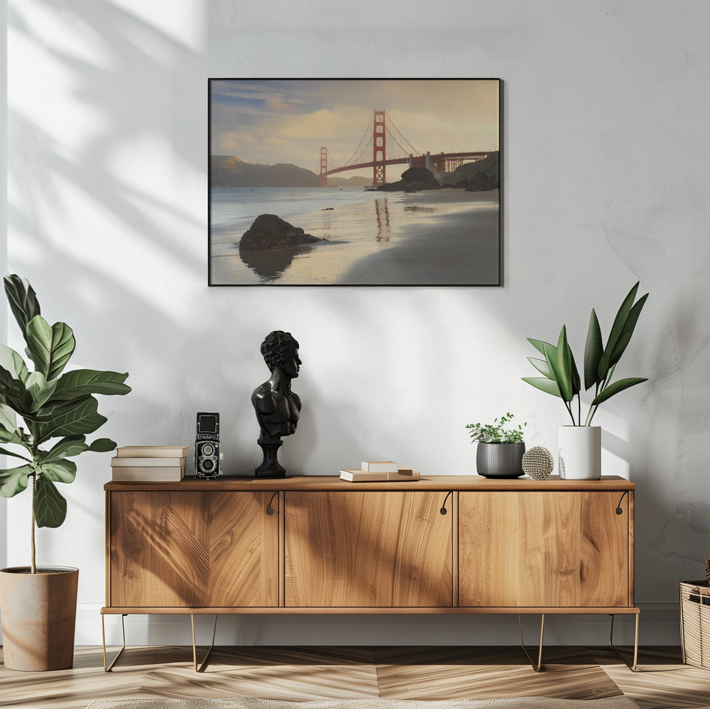 Golden Gate Morning | Poster