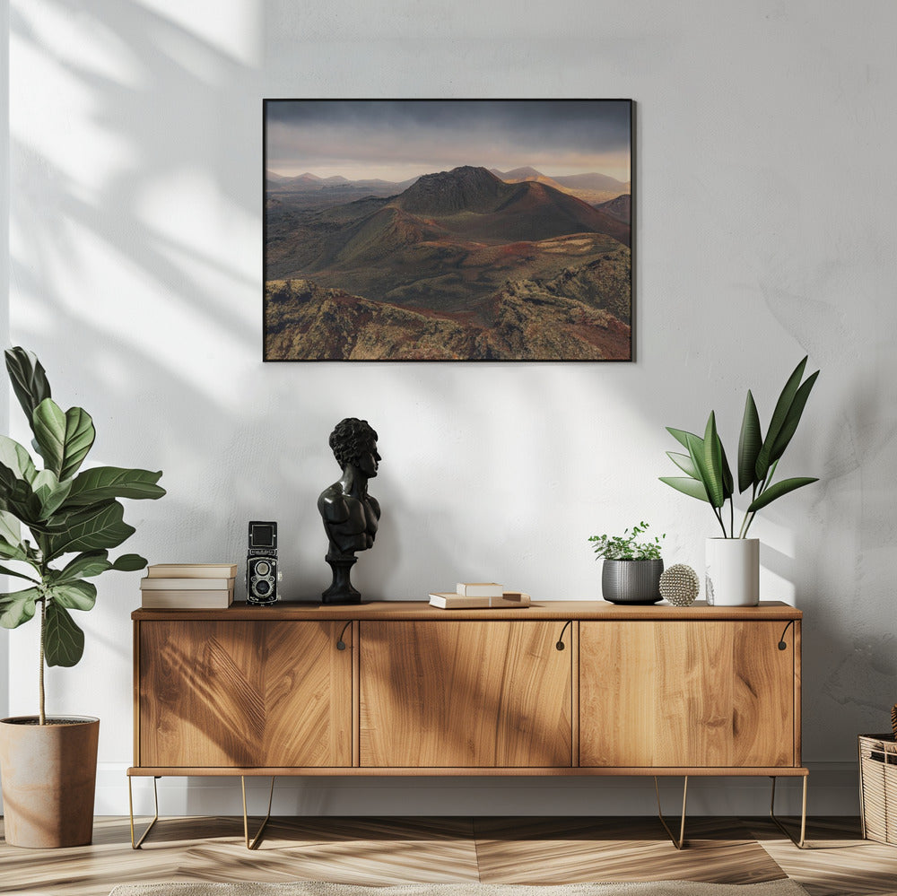 Vulkanisch panorama | Poster