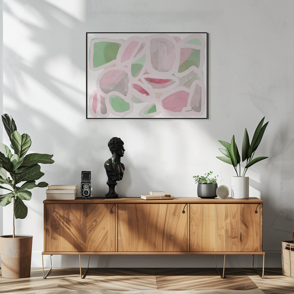 Pink Scribble | Poster