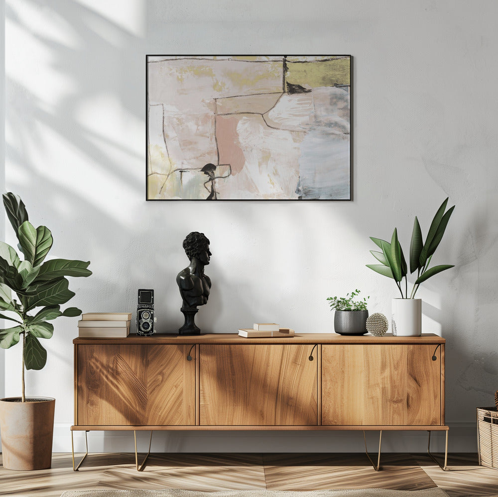 Abstracte pastels | Poster
