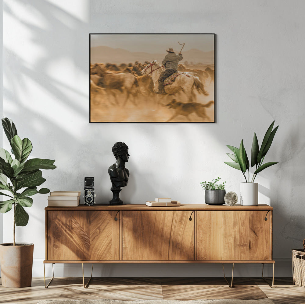 Wilde paarden (ook bekend als Yılkı Atları) | Poster