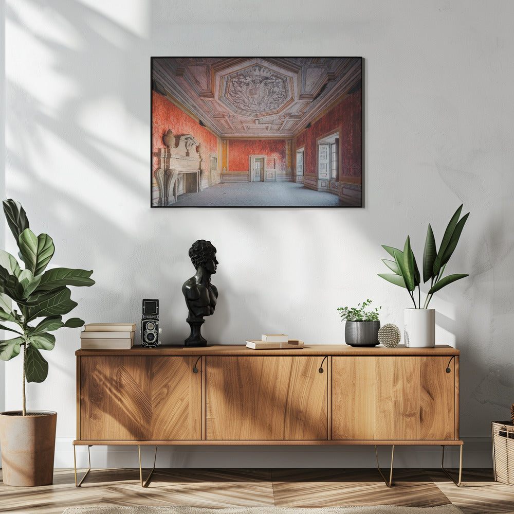 Verlaten Rode Kamer | Poster
