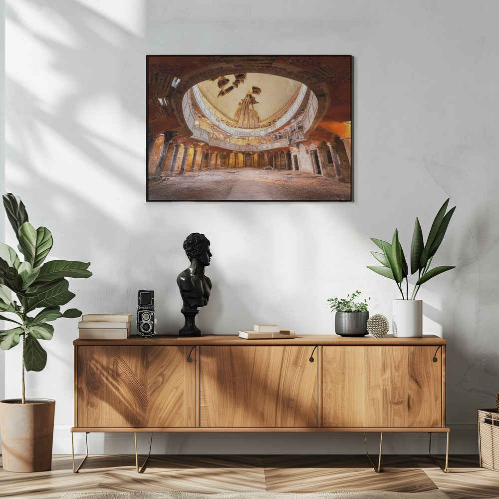 Ronde kapel in verval | Poster