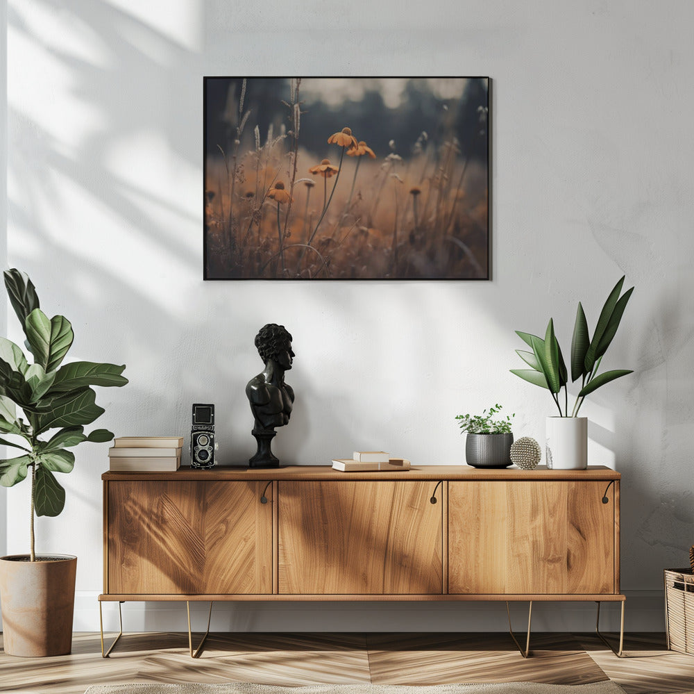 Golden Blossom Field | Poster
