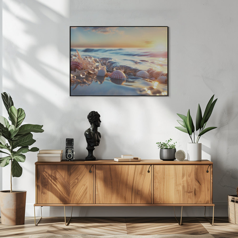 Zeeschelpensereniteit | Poster