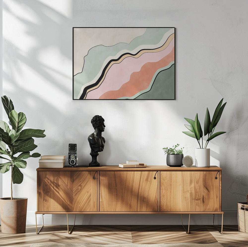 Vloeiende horizonten | Poster