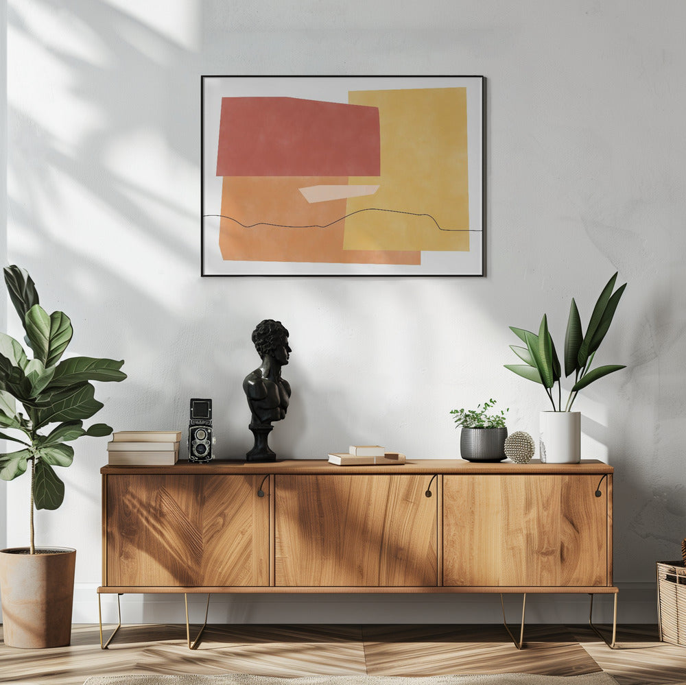 Abstracte Horizonten | Poster
