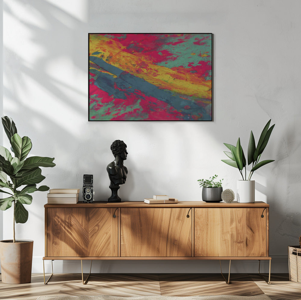 colored paints | Poster