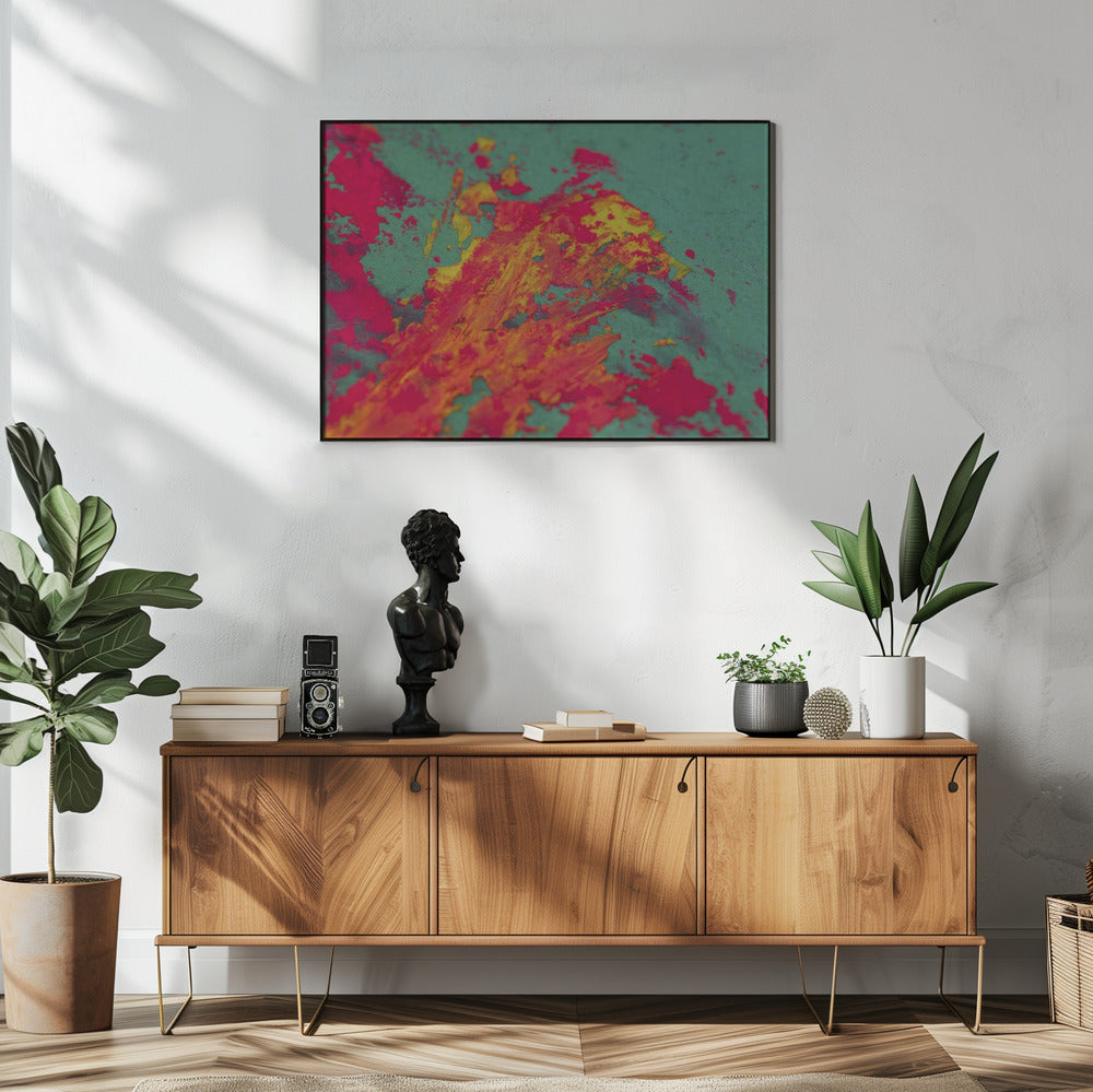 gekleurde verf | Poster