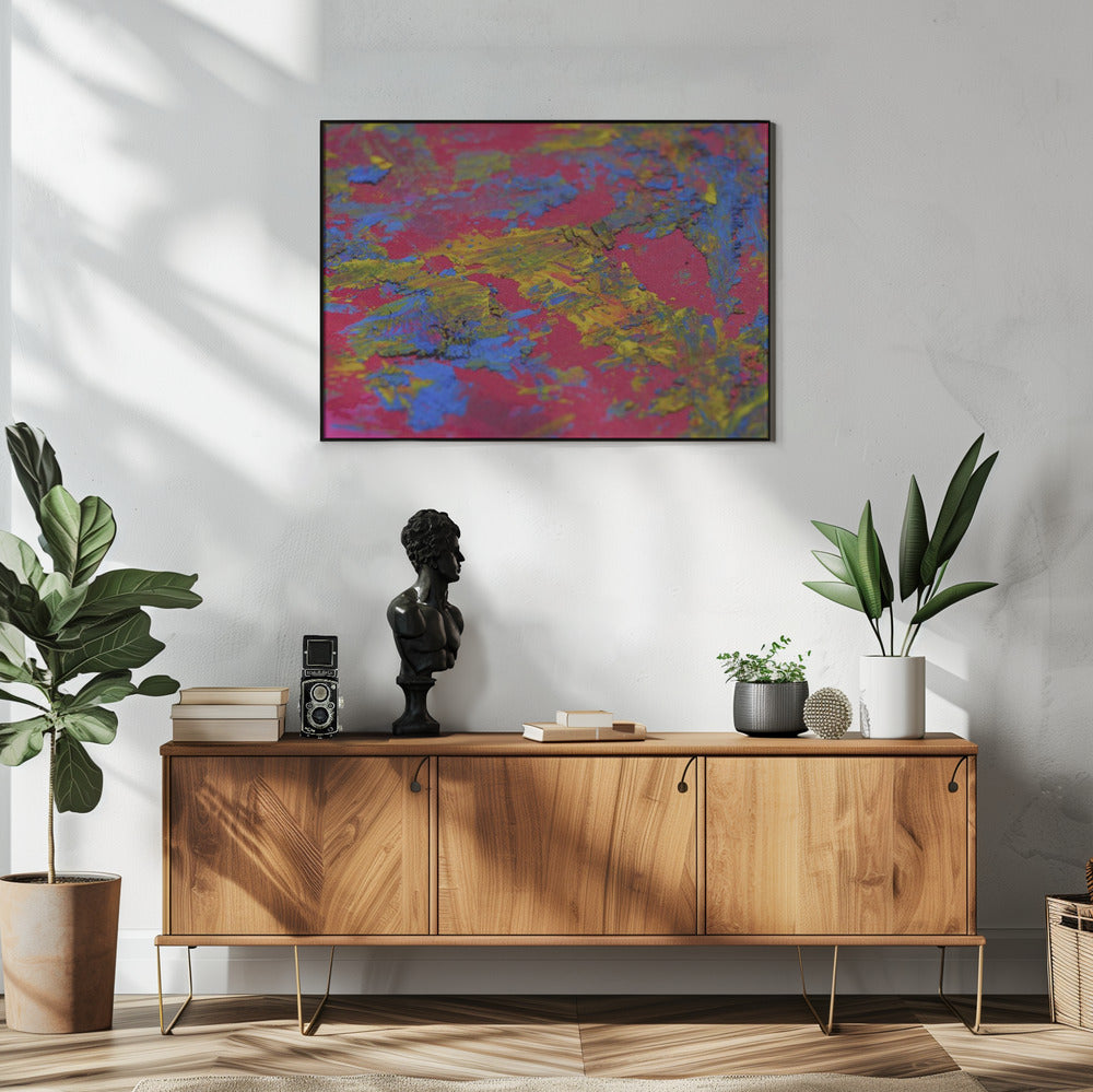 colored paints | Poster