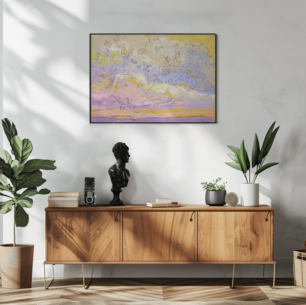Expressie van de levendige schoonheid van de natuur | Poster