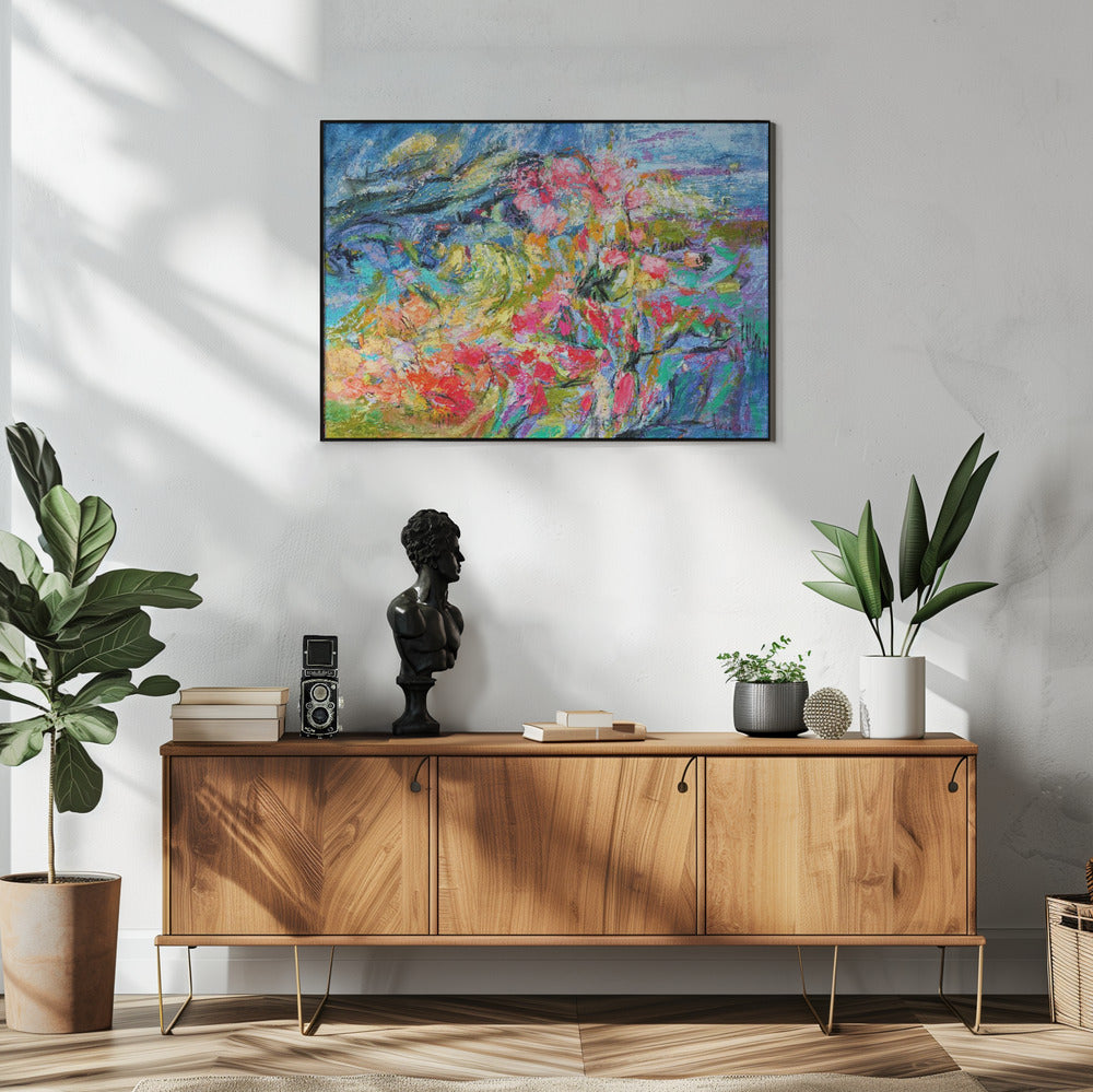 Expressionist Colorful Abstract | Poster