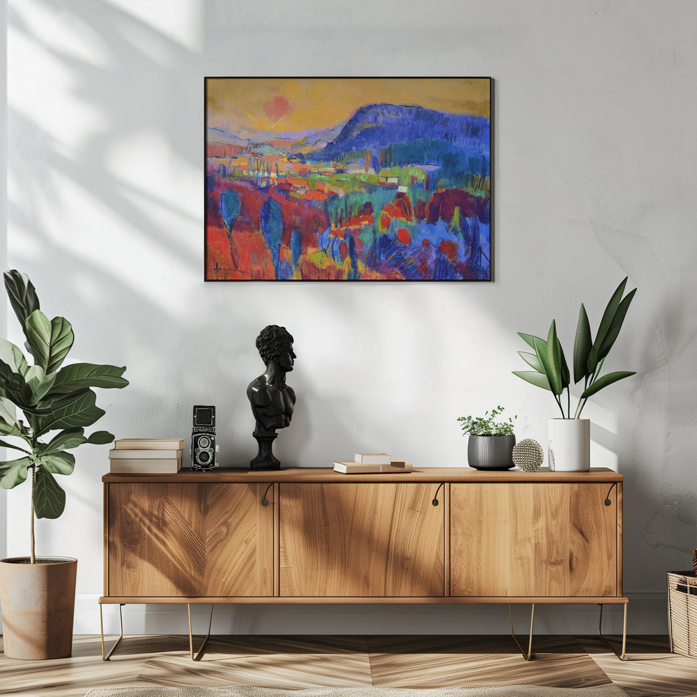 Expressionist Colorful Abstract | Poster