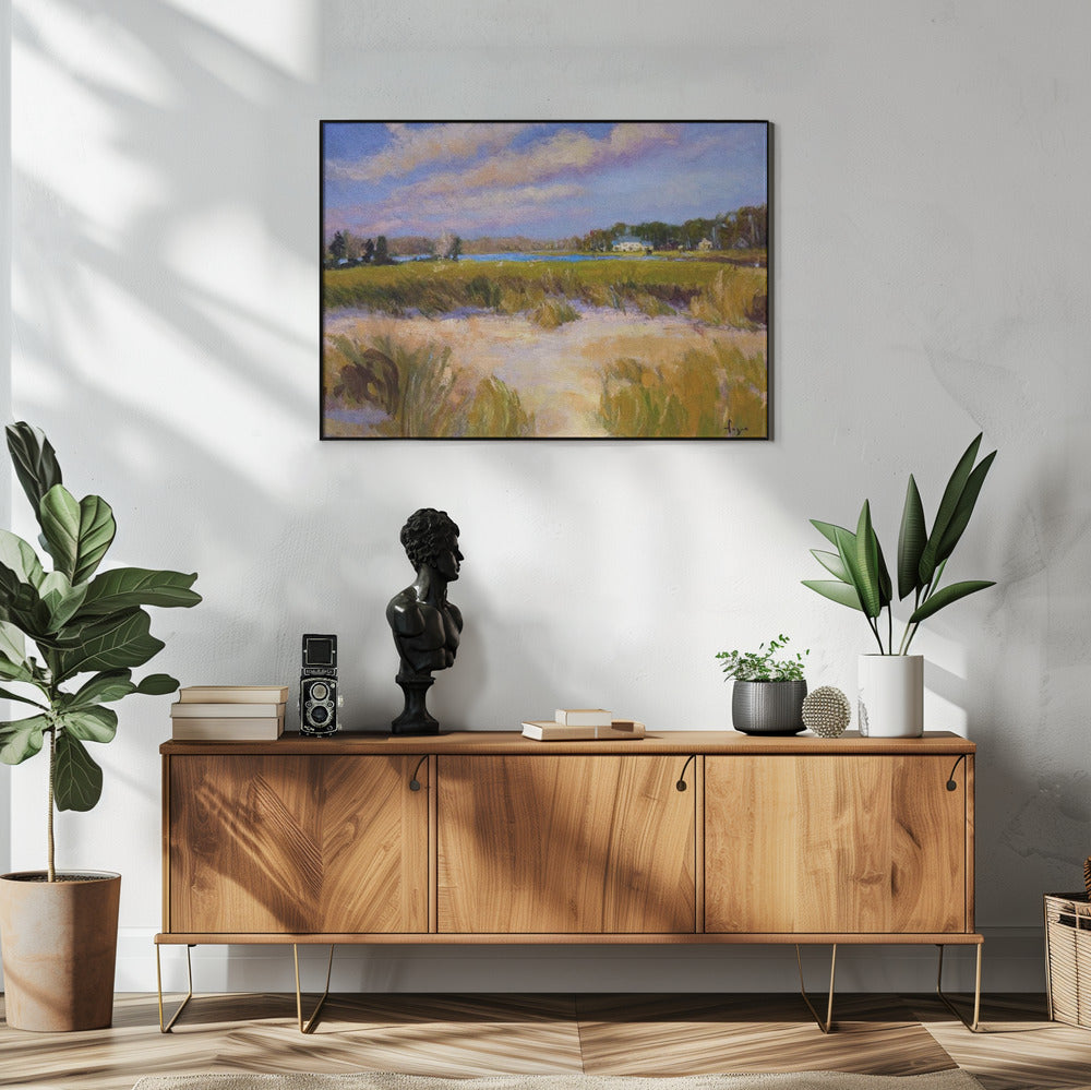 Sereen moeraslandschap | Poster