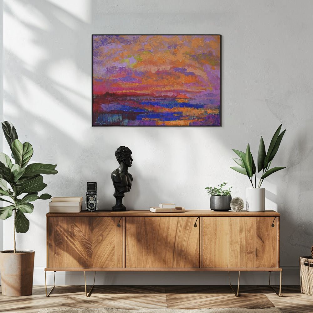 Vivid Sunset Hues | Poster