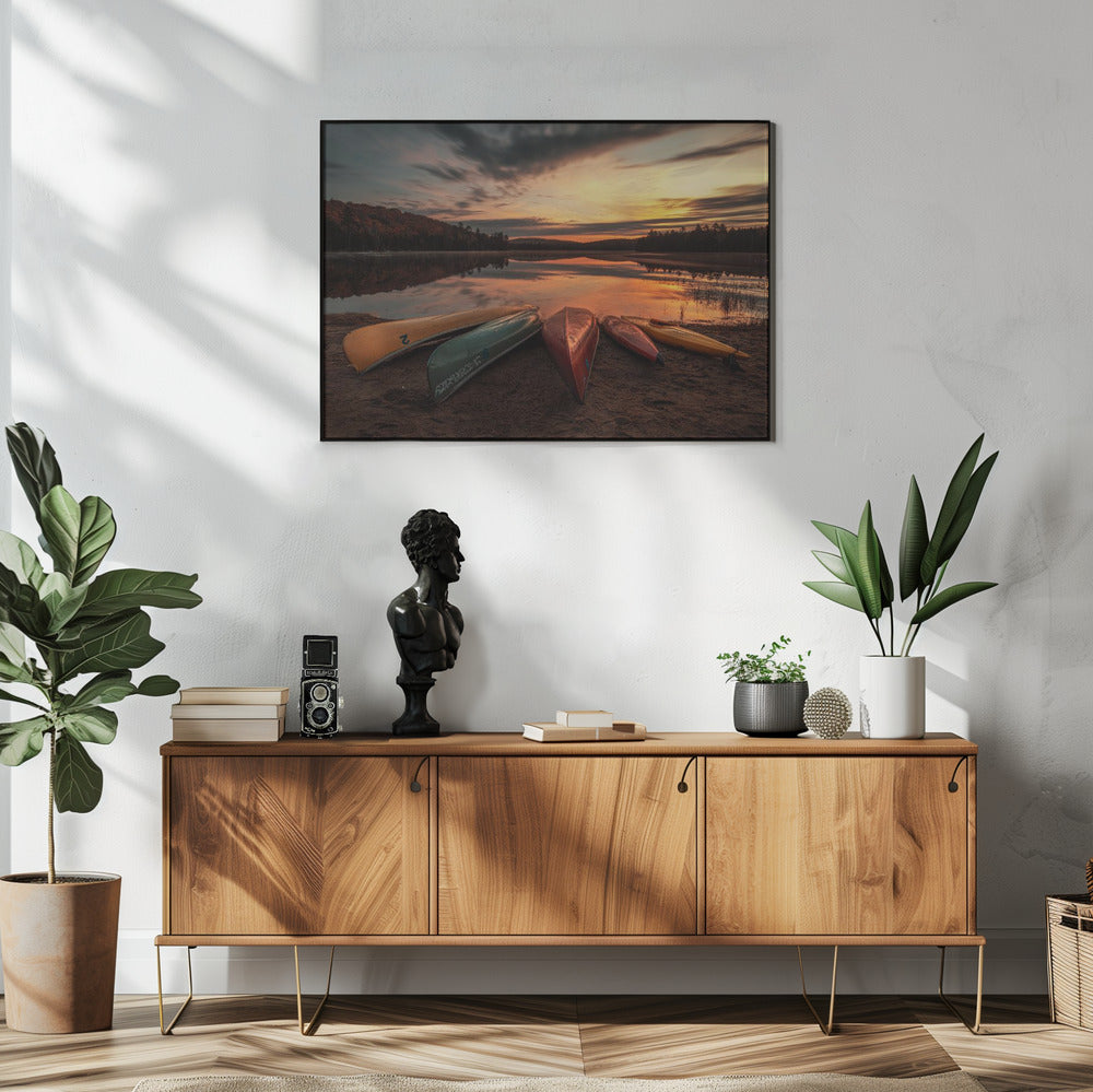 Sunrise on the Lake | Poster