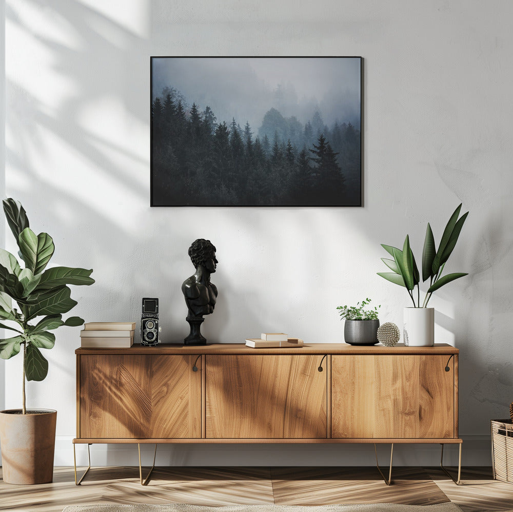 Mistige bossen 5 | Poster