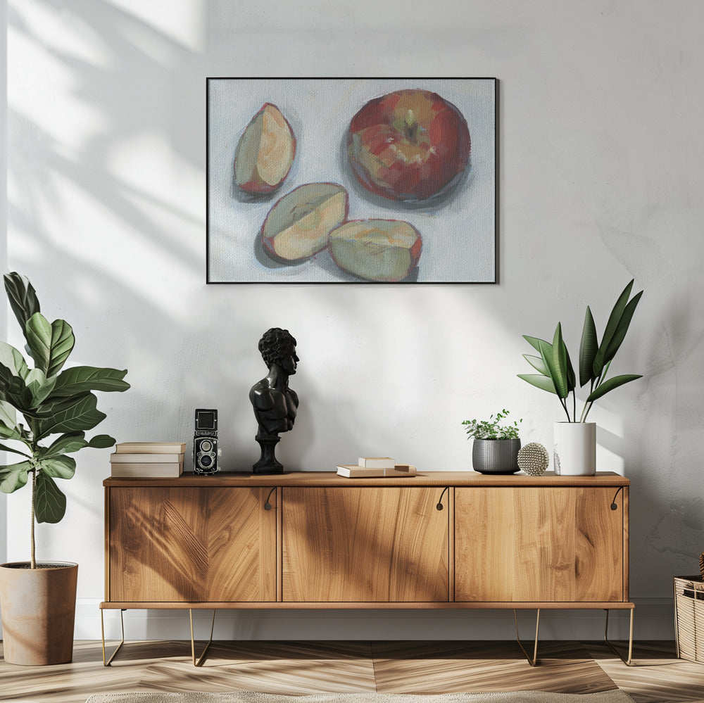 Gesneden appel 8x10 | Poster