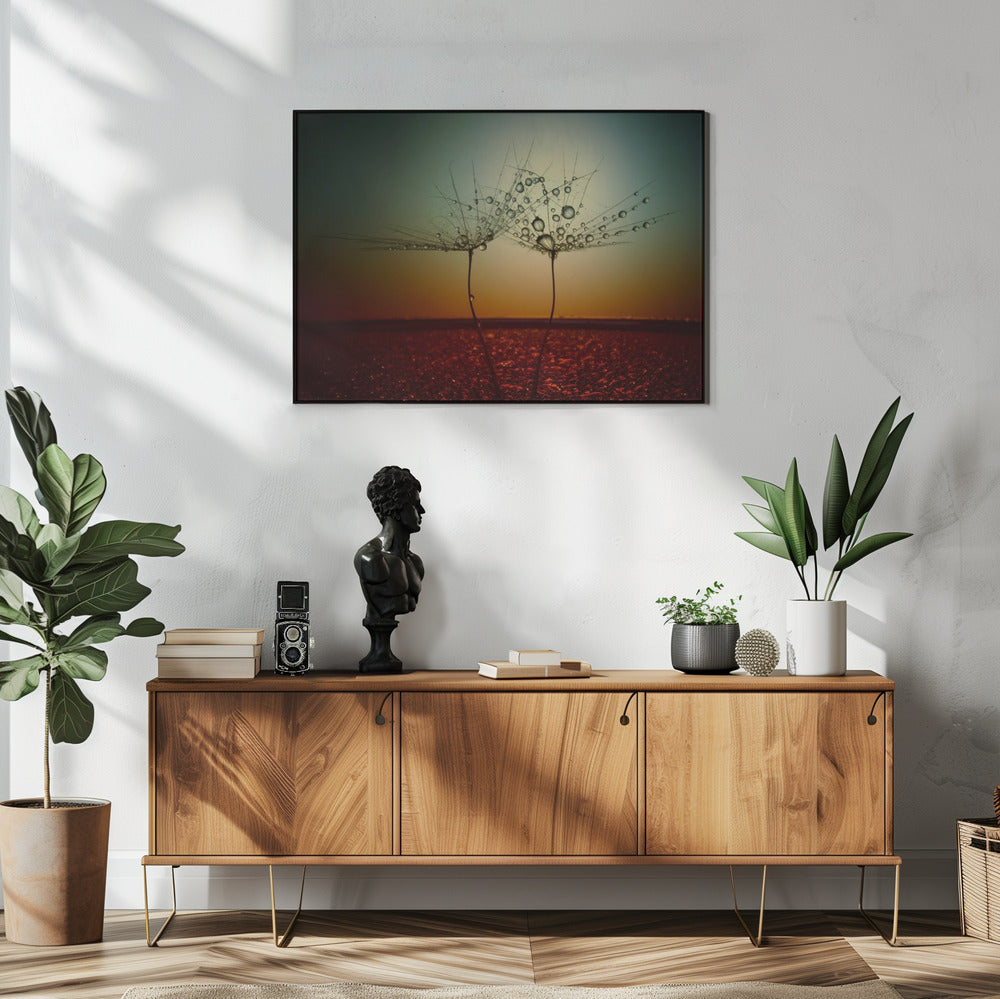 Vuur en water | Poster