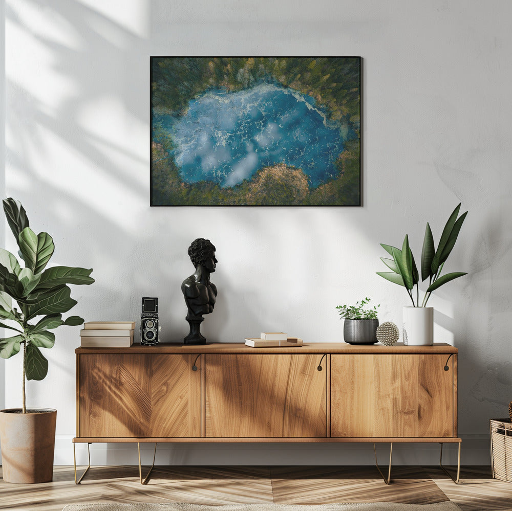 Clouds in the mirror | Poster