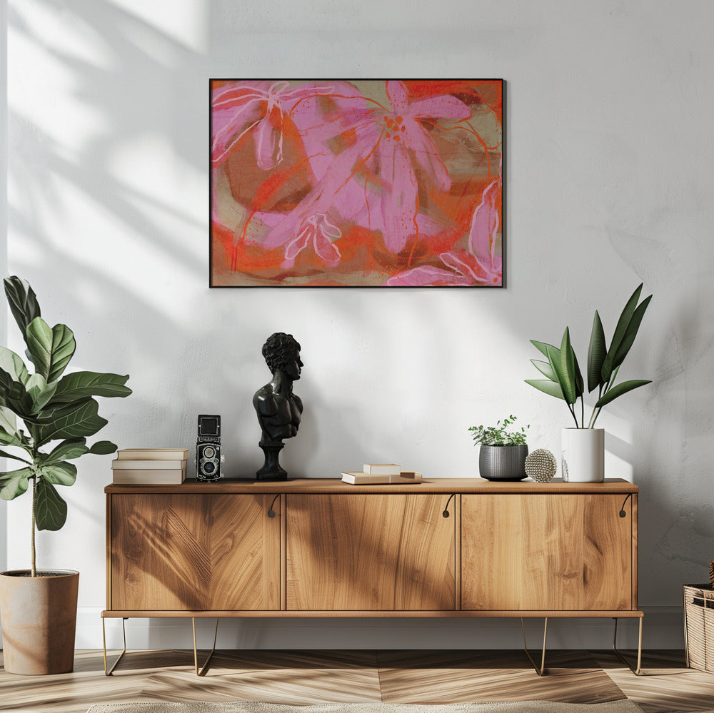 Bloemblaadjesfluisteringen | Poster