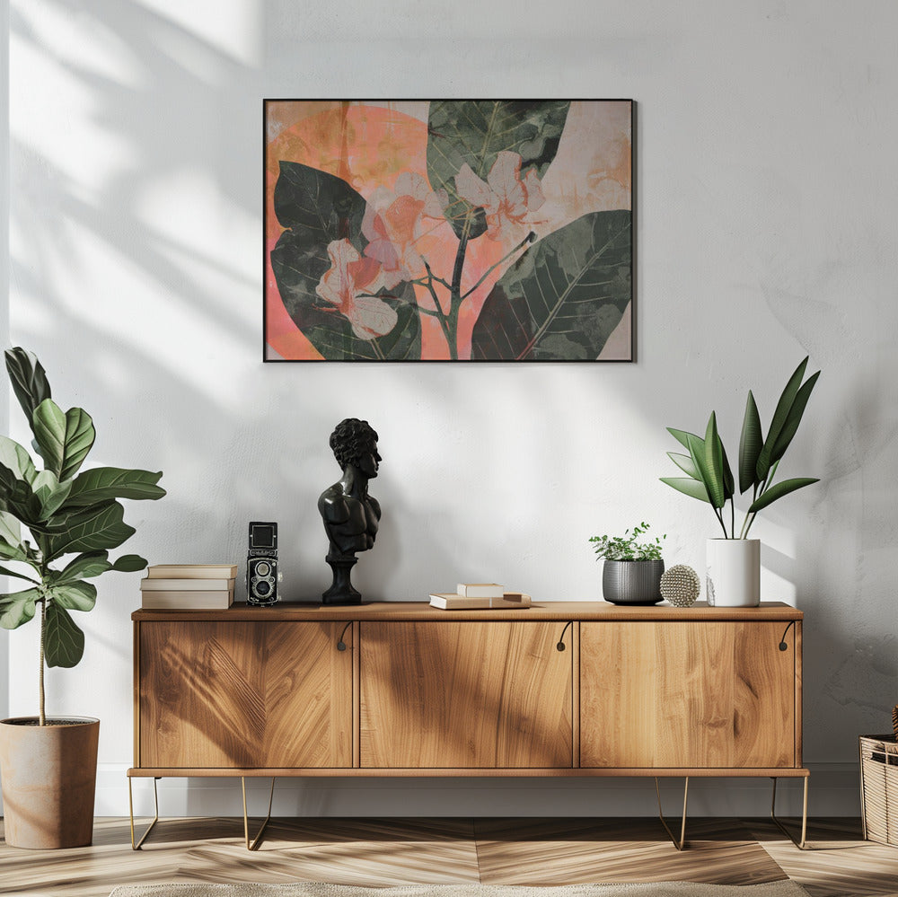 Gouden Bloei Fusie | Poster