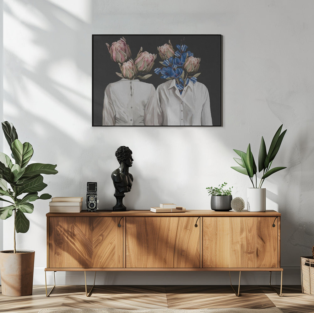 Onbekende Verlangen Nr. III (donkere Versie) | Poster