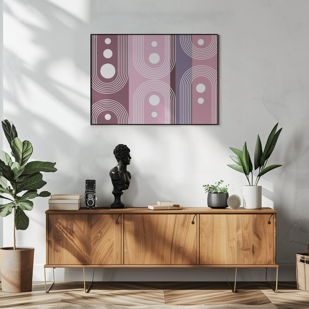 Geometrisch Abstract nr. 17 | Poster