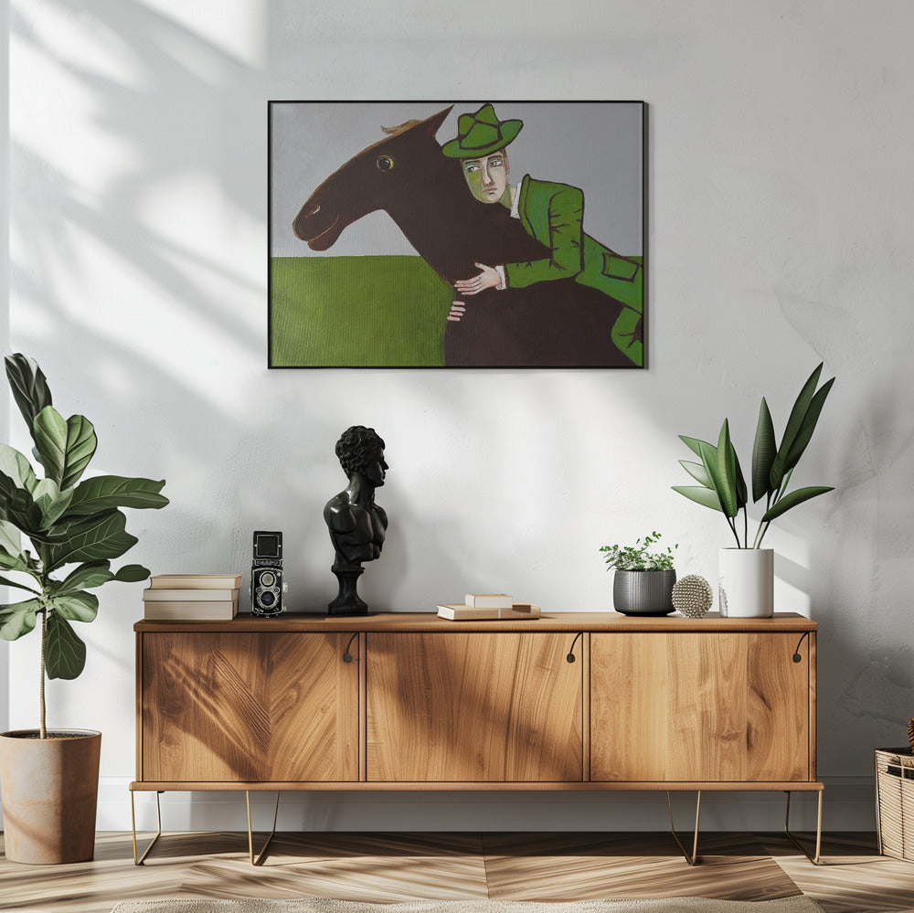 The horse lover | Poster