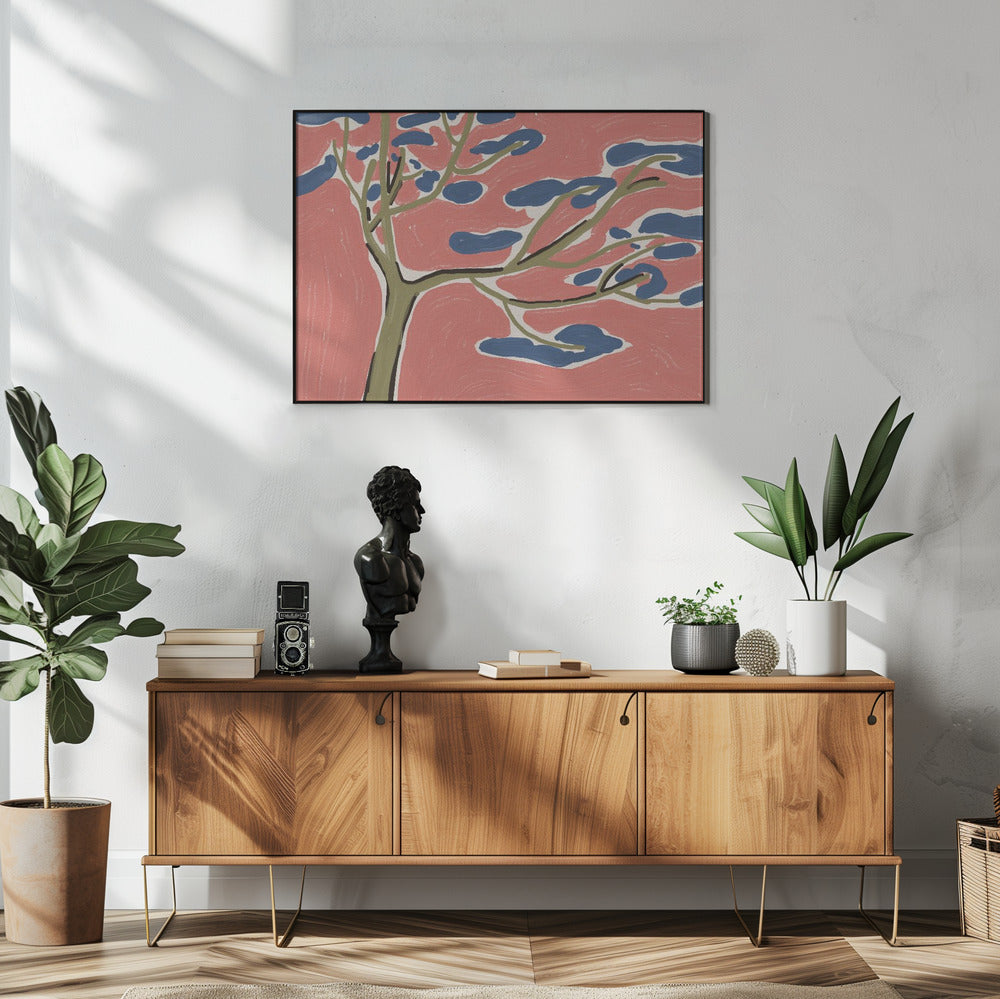 Bonsaiboom schilderij | Poster