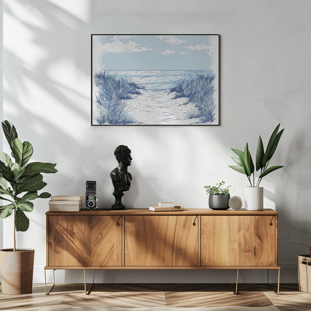 Strandwandeling | Poster
