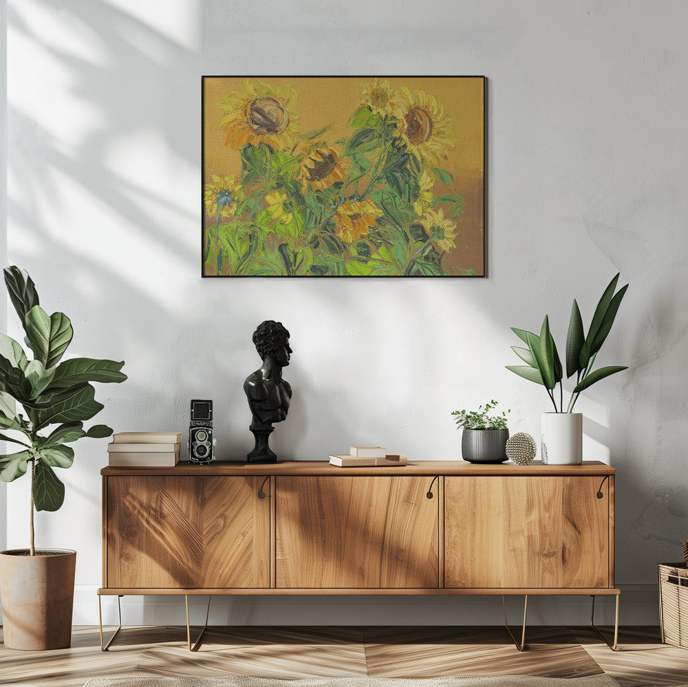 Zonnebloemen | Poster