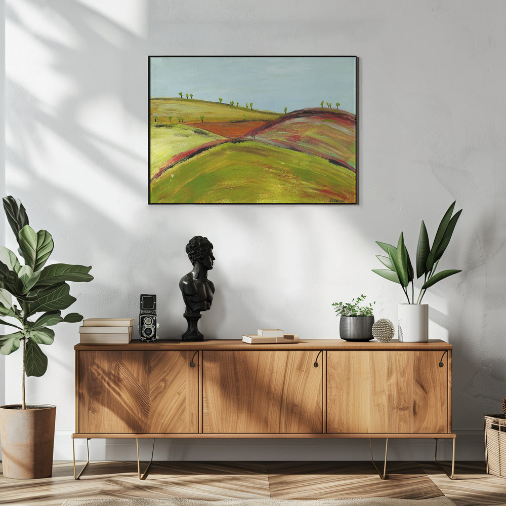 Landschapsabstract | Poster
