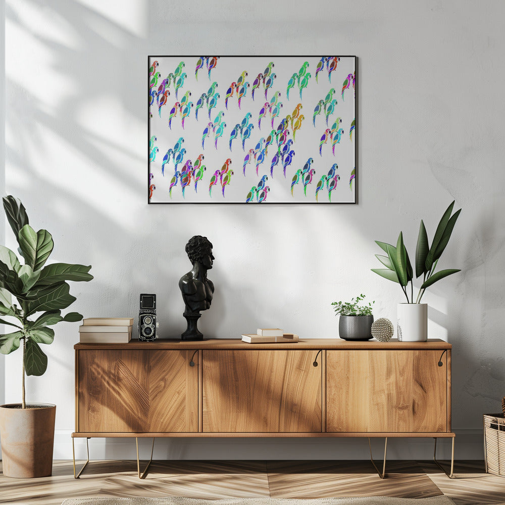 Parkietenmix | Poster